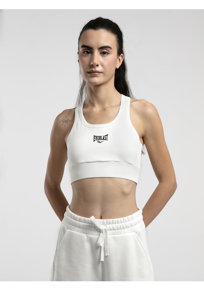Everlast Ever Essentials Beyaz Kadın Pamuk Sporcu Sütyeni Beyaz