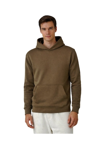 Coupon Kapüşonlu Sweatshirt - Kahve Rengi Kahverengi