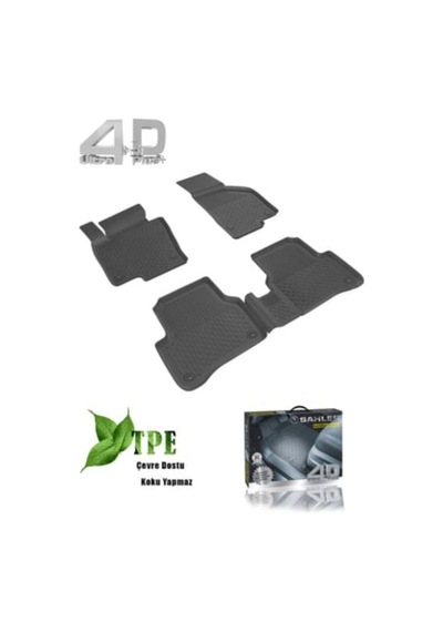 Sahler Paspas 4.5d Volkswagen Passat B6-b7 2005 - 2014 Siyah