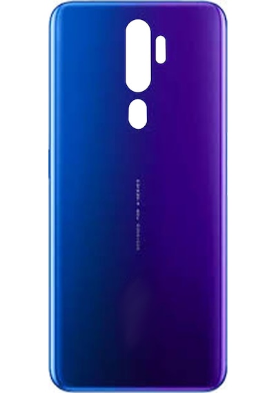 Teknonet Oppo A5 2020 Uyumlu Batarya Kapağı - Beyaz Beyaz