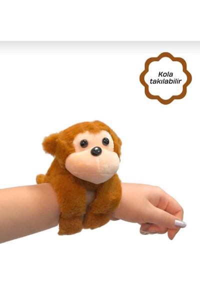 Sevimli Peluş Hayvanlar Kola Bileğe Eşyaya Takılabilen 16cm Hediyelik Sincap,tavşan,koala,maymun,fil Çok Renkli