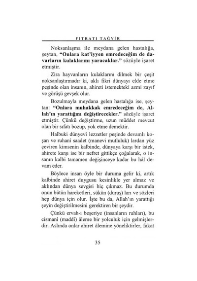Fıtrat-ı Tağyir Risalesi | Lalegül Yayıncılık 9786056404634