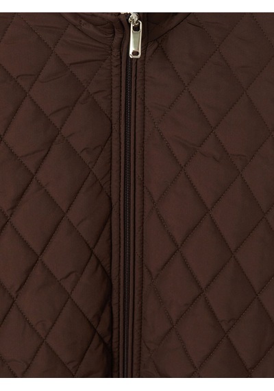 Lcwaıkıkı Classic Kahverengi Regular Fit Dik Yaka Erkek Triko Hırka