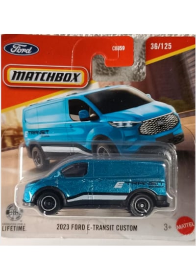 2026 Case Matchbox 2023 Ford E-transit Custom Mavi