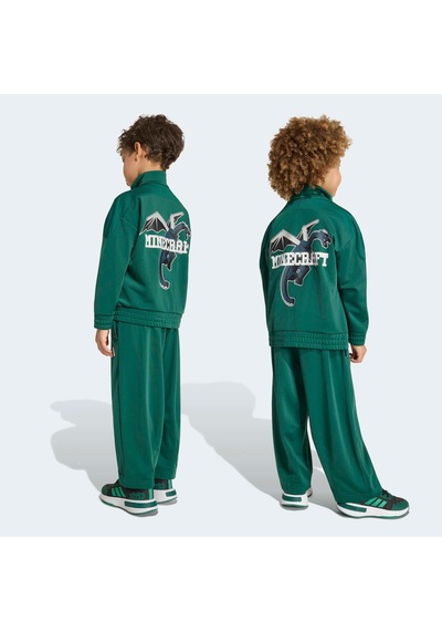 Adidas Little Kids Minecraft Pnts Çocuk Yeşil Eşofman Altı Kh3199