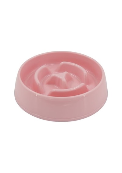 Mikopet Yavaş Mama Yeme Kabı 175 Ml. Açık Lila