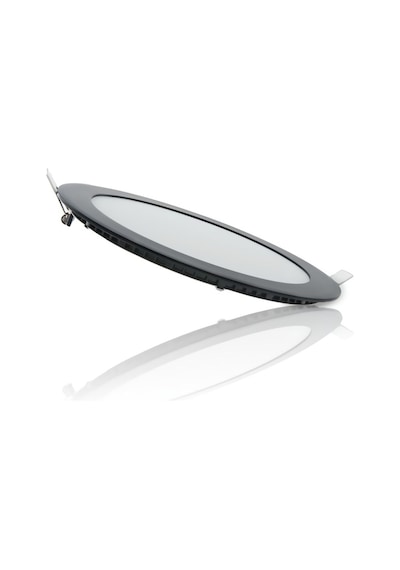 YCL 18 W Led Panel- Gün Işığı 3000K- Yuvarlak-Siyah-S/A-ALP-1218G