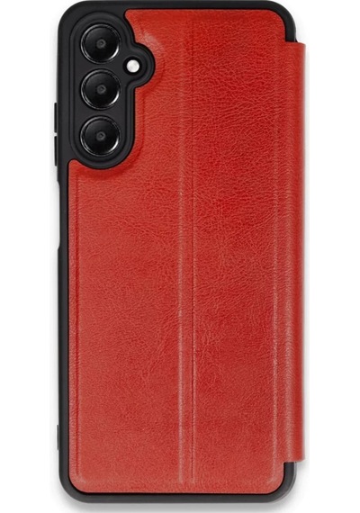 Newface Samsung Galaxy A16 5g Kılıf Flip Cover - Kırmızı