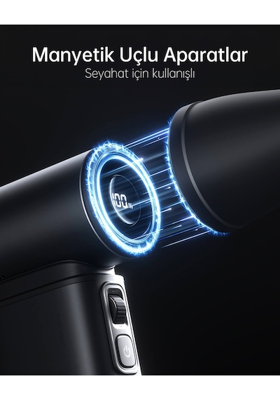 Handheld Fan Ultra 2 9000mah Gri El Fanı / Fener