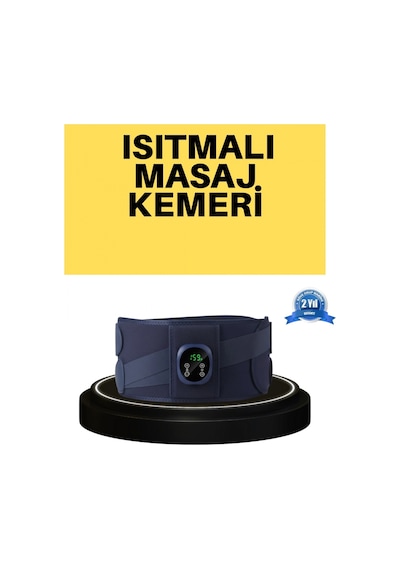 Isıtmalı Masajlı Bel Destek Kemeri Ev Tipi Kullanım