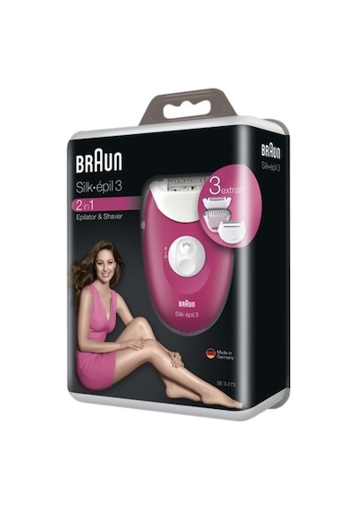 Braun Silk-Epil 3 3273  2 in 1 Tıraş Başlıklı Epilatör
