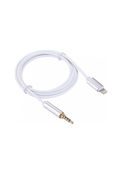 Aux Kablosu Lightning 3.5 MM Kablo Adaptörü, Aux