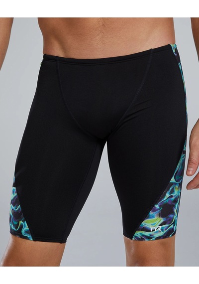 Tyr Durafast Elite Erkek Jammer Mayo - Energia Siyah - Neon Sarı