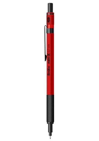 Scrikss Matri-x Versatil 0.7mm Kırmızı Şeffaf Ambalaj