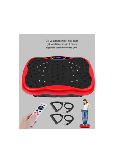 Evde Fitness İçin Titreşimli Plate Spor Platformu Standart