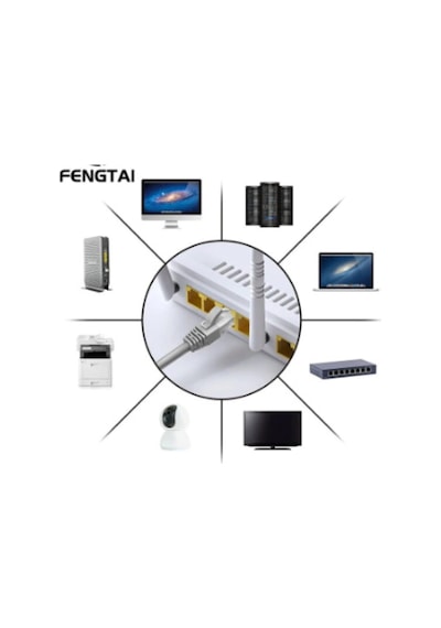 Kaliteli 80mt 80 Metre Bakir Cat6 Cat 6 Cat6 Network Ethernet Kablosu Internet Televizyon Modem Standart