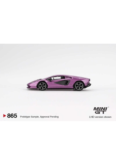 Mini Gt 1/64 865 Lamborghini Countach Lpı 800-4 Viola 30th