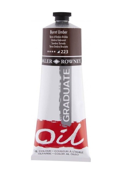 Graduate 200 ML Yağlı Boya 223 Burnt Umber