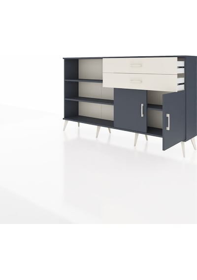 Arges Konsol 3 Raflı 2 Çekmeceli 2 Kapaklı 176x30x99 Antrasit-ant Antrasit-antrasit/aytaşı Arges Konsol 3 Raflı 2 Çekmeceli 2 Kapaklı 176x30x99 Antrasit-ant Antrasit-antrasit/aytaşı