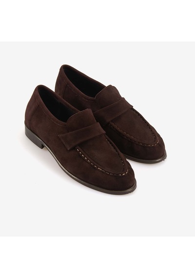 Kemal Tanca Kadın Loafer 495-01 Kahverengi