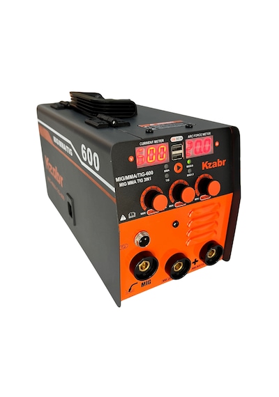 Kzabr Professional Mıg Mma-600 Yeni Nesil Kaynak Makinesi
