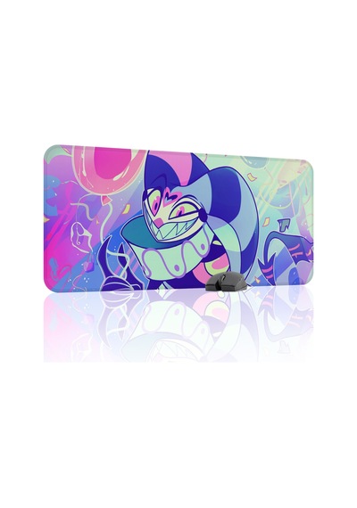Helluva Boss Kaymaz Dikişli Kauçuk Oyuncu Mousepad V3 - 90x40 Xxl Gaming Mouse Pad Fare Altlığı