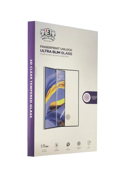Mey İthalat Samsung Galaxy Uyumlu  S25 Edge Bilvis 0.18mm Plus Cam Ekran Koruyucu