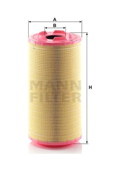 Mann-av Hava Fıltresı Uzun Tıp Yenı Model M-benz 1840 Axor AOD-MANN C271320/3