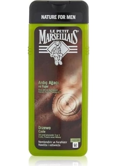 Men Ardıç Ağacı Ve Füjer Men Duş Jeli 400 Ml X2 Açık Mavi