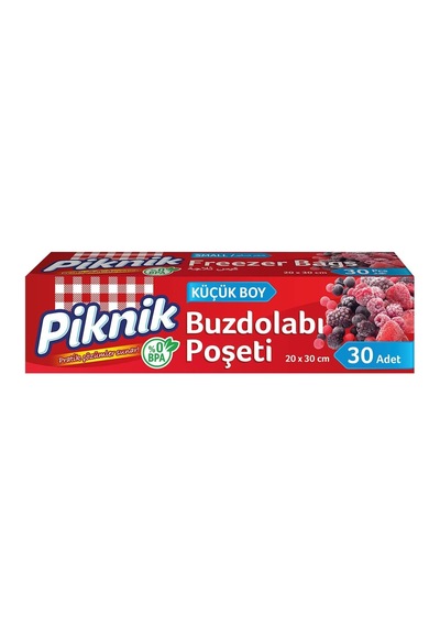 Piknik Buzdolabı Poşeti Küçük 30'lu