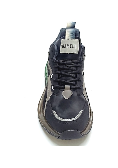 Gamelu 23km Sova Memory Taban Erkek Spor Ayakkabı Sneaker Siyah