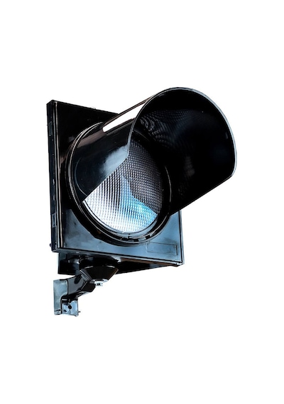 200 Mm Power Ledli Tekli Sinyal Verici, Trafik Lambası-573 - 24 Vdc