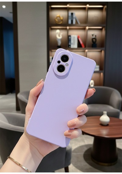 Realme 12 Lite Uyumlu İçi Kadife Kamera Korumalı Renkli Silikon Kılıf
