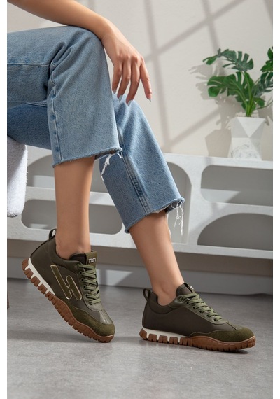 Valenza Paraşüt Ortopedik Sneaker Haki