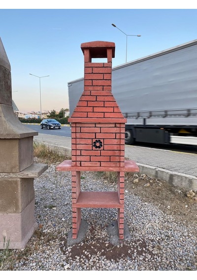 Hafif Beton Barbekü Çok Renkli