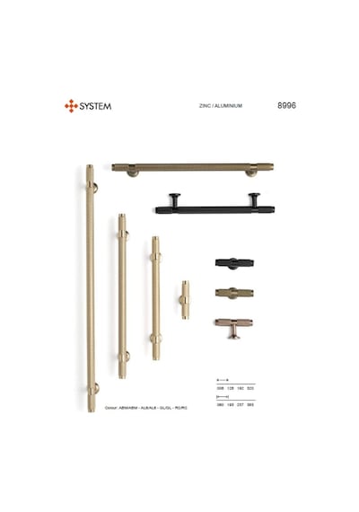 System Düğme Mobilya Kulbu Antik Renk 8mm Kulp Sy8996 0008 Abm-abm Çok Renkli