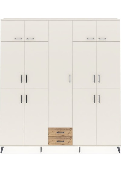 Arges Dolap 10 Raflı 2 Çekmeceli 4 Askılı 220x30x243 Aytaşı-aytaşı/çam Aytası/atlas Çam Arges Dolap 10 Raflı 2 Çekmeceli 4 Askılı 220x30x243 Aytaşı-aytaşı/çam Aytası/atlas Çam