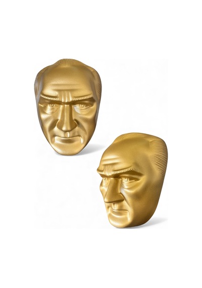Atatürk Maskı 30 Cm Fiberglass