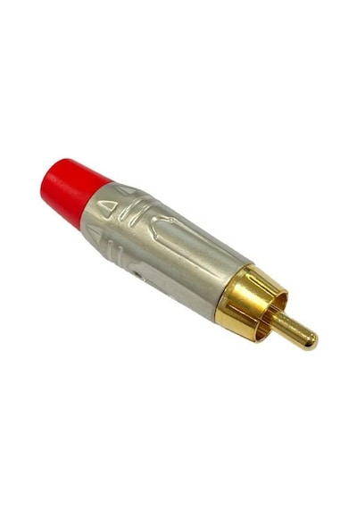Hepa Merz Stlc-3040rd Altın Uçlu Rca Erkek Konnektör