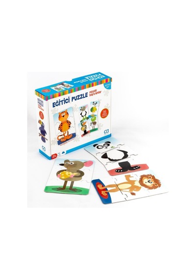 Ca Games 2'Li Eğitici Puzzle Ve Memory Set (5028-5039)
