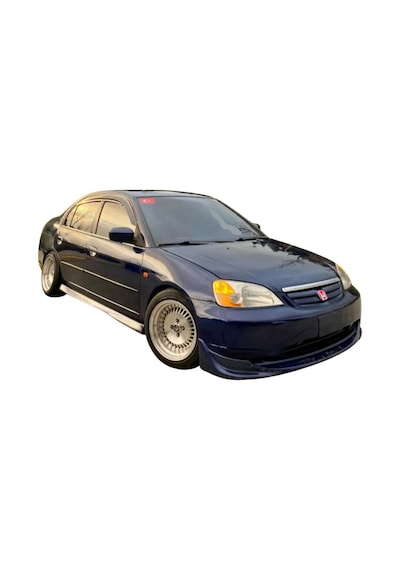 Honda Civic Vtec2 S2000 Ön Ek Mat Siyah Plastik Karlık 2001-2003
