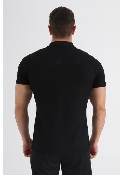 Diadora Alto Kamp Polo T-Shirt Siyah