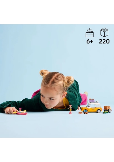 LEGO® Friends Arkadaşlık Seyahat Arabası 42659 - 6 Yaş ve Üzeri Çocuklar için Yaratıcı Oyuncak Yapım Seti (220 Parça)