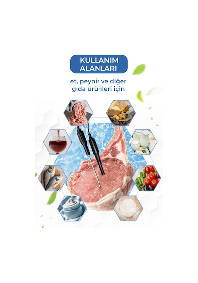 Milwaukee Mw102-food Gıda Tipi Ph Metre Gıda Güvenliği Ve Üretim Kontrolü İçin