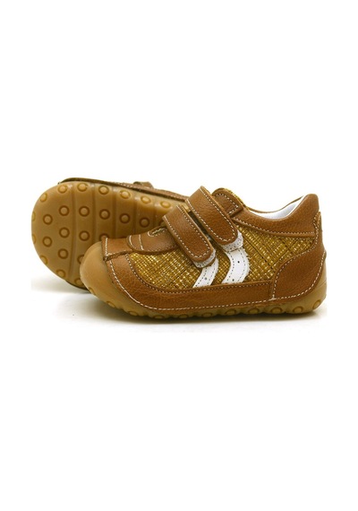 Hapshoe Hakiki Deri 4 Mevsim Bebek Ilk Adım Ayakkabı (264727939) Kahverengi - Sarı Hapshoe Hakiki Deri 4 Mevsim Bebek Ilk Adım Ayakkabı (264727939) Kahverengi - Sarı