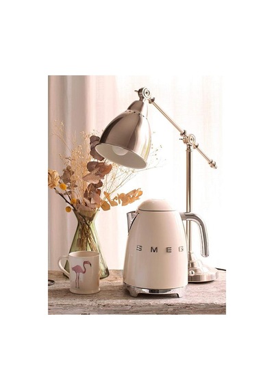 Smeg Klf03creu Su Isıtıcısı, 1,7 Litre Kapasiteli, Krom Paslanmaz Çelik, Ayarlanabilir Termostat, Su Seviyesi Göst