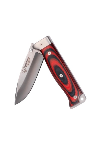 Cudeman 328-wf Mt-6 Bicolor Micarta Saplı Deri Kılıflı Kamp Çakı Çok Renkli