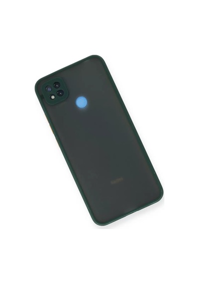 Newface Xiaomi Redmi 9c Kılıf Montreal Silikon Kapak - Yeşil
