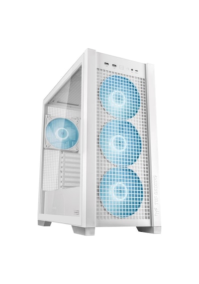 Asus GT302 E-atx Mid Tower Tuf Gaming Argb Tempered Glass Bilgisayar Kasası Beyaz
