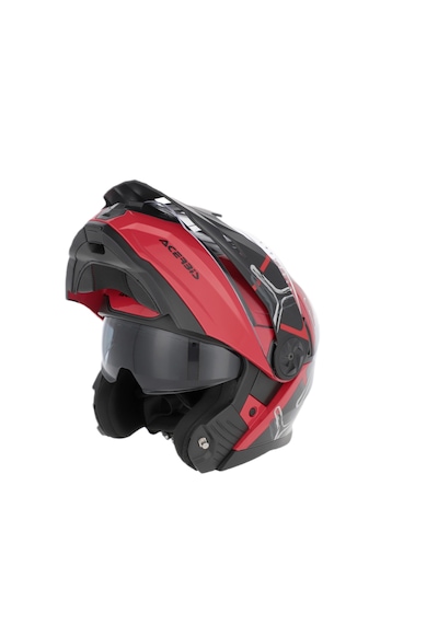Acerbis Rıder Garphıc 22-06 Kask Siyah Kırmızı